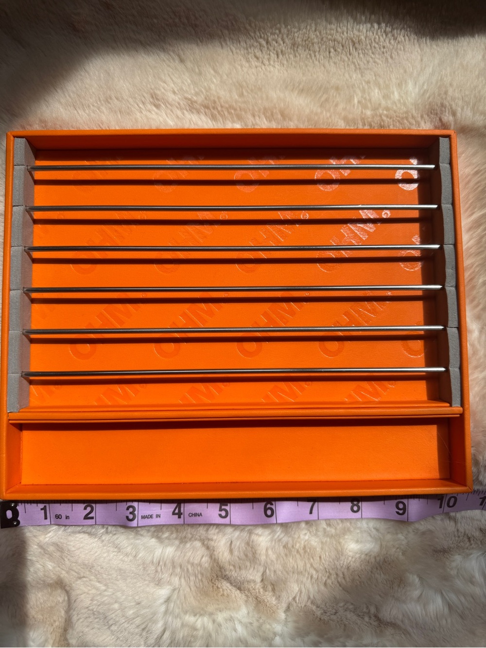OHM More Bead Less Play Tray
New.Beautiful orange color.
